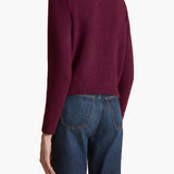 Khaite - Leta Sweater in Eggplant