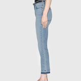 FRAME - Le High Straight -- Cosette Released Hem