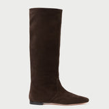 Roeffler Randall - Lillian Brown Suede Tall Boot