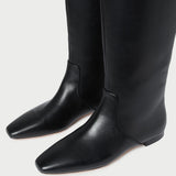 Roeffler Randall - Lillian Black Leather Tall Boot