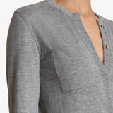 Khaite - Lilou Cardigan in Sterling