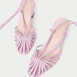 Roeffler Randall - Livvy Pink Moiré Heeled Sandal