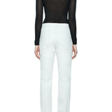 GABRIELA HEARST - Charles Pant in White Nappa Leather