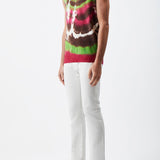 GABRIELA HEARST - Fielding Knit Vest in Jewel Tie Dye Cashmere