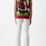 GABRIELA HEARST - Fielding Knit Vest in Jewel Tie Dye Cashmere