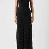 GABRIELA HEARST - Sanne Knit Tank Top in Black Beaded Silk