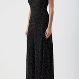 GABRIELA HEARST - Sanne Knit Tank Top in Black Beaded Silk