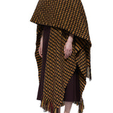 GABRIELA HEARST - Gasly Rhuana Knit Poncho in Multi Wool