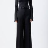 GABRIELA HEARST - Delwyn Top in Black Silk Satin