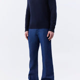 GABRIELA HEARST - Francesco Knit Sweater in Dark Navy Cashmere