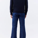 GABRIELA HEARST - Francesco Knit Sweater in Dark Navy Cashmere