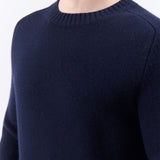 GABRIELA HEARST - Francesco Knit Sweater in Dark Navy Cashmere