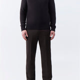 GABRIELA HEARST - Francesco Knit Sweater in Chocolate Cashmere