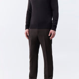 GABRIELA HEARST - Francesco Knit Sweater in Chocolate Cashmere