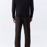 GABRIELA HEARST - Francesco Knit Sweater in Chocolate Cashmere