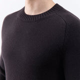 GABRIELA HEARST - Francesco Knit Sweater in Chocolate Cashmere