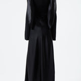 GABRIELA HEARST - Gilman Dress in Black Silk