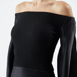 GABRIELA HEARST - Gilman Dress in Black Silk