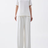 GABRIELA HEARST - Elisa Top in Ivory Silk Crepe