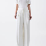 GABRIELA HEARST - Maura Pant in Ivory Silk Crepe