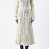 GABRIELA HEARST - Amaris Knit Maxi Dress in Ivory Cashmere