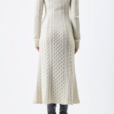 GABRIELA HEARST - Amaris Knit Maxi Dress in Ivory Cashmere