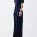 GABRIELA HEARST - Maura Pant in Navy Silk Crepe