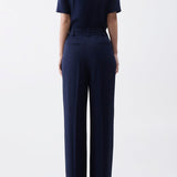 GABRIELA HEARST - Maura Pant in Navy Silk Crepe