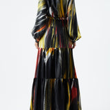 GABRIELA HEARST - Morse Maxi Skirt in Multi Printed Silk