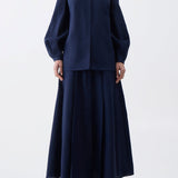 GABRIELA HEARST - Delmer Top in Navy Aloe Linen