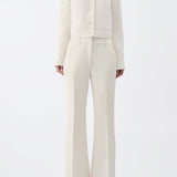 GABRIELA HEARST - Thereza Jacket in Ivory Linen Virgin Wool