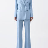 GABRIELA HEARST - Gavin Blazer in Stone Blue SIlk Virgin Wool