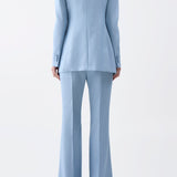 GABRIELA HEARST - Gavin Blazer in Stone Blue SIlk Virgin Wool