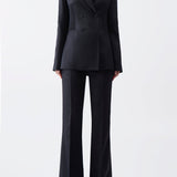 GABRIELA HEARST - Brett Blazer in Black Textured Linen