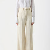 GABRIELA HEARST - Albruna Shirt in White Aloe Linen