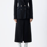 GABRIELA HEARST - Lloyd Blazer in Black Double-Face Recycled Cashmere