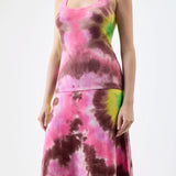 GABRIELA HEARST - Graham Knit Tank Top in Multi Tie Dye Cashmere