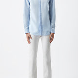 GABRIELA HEARST - Ollie Shirt in Light Blue Linen