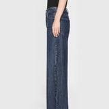 FRAME - Le Low Baggy Wide Leg -- Blindspot Raw Fray