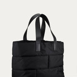 FRAME - Nylon Quilted Plaque Tote -- Noir