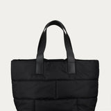 FRAME - Nylon Quilted Plaque Tote -- Noir