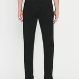 FRAME - L'Homme Slim Brushed Twill -- Noir