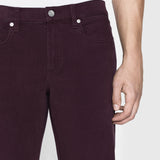 FRAME - L'Homme Slim Brushed Twill -- Wine