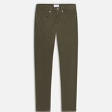 FRAME - L'Homme Slim Brushed Twill -- Dark Olive