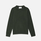 FRAME - Cashmere Crewneck Sweater -- Military Green