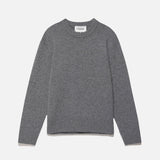 FRAME - Lightweight Cashmere Sweater -- Gris