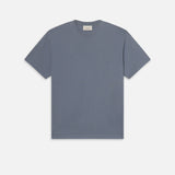 FRAME Logo Tee -- Smoky Blue