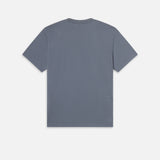 FRAME Logo Tee -- Smoky Blue