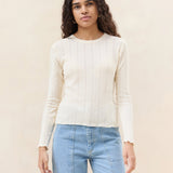 Roeffler Randall - Lolo Pointelle Long-Sleeve