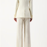 GABRIELA HEARST - Vesta Pant in Ivory Sportswear Wool